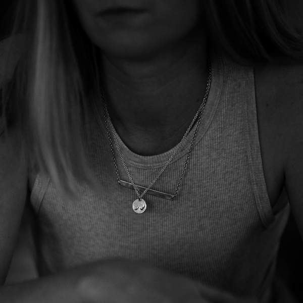 Legal Tender Bar Necklace Gold