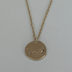 Free the Nip Necklace Gold